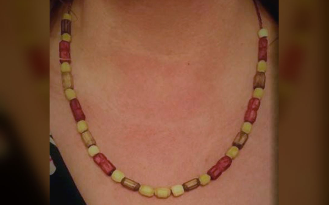 Come and Make an Elder Bead Necklace